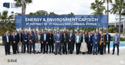 SiEnE representatives at the 9.th EnE CapTech Meeting in Cyprus