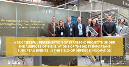 A successful presentation of strategic projects under the auspices of SiEnE at one of the most important European events in the field of defence innovation