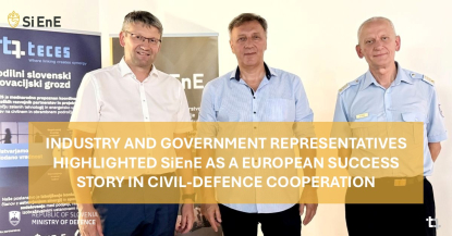 Industry and Government Representatives highlight SiEnE Partnership as a European Success Story in Civil-Defence Cooperation