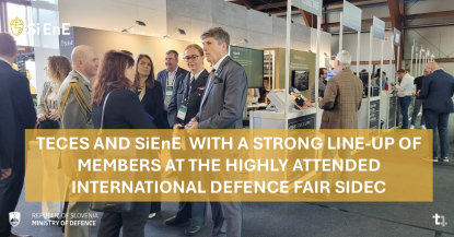 TECES and SiEnE with a strong line-up of members at the highly attended international defence fair SIDEC