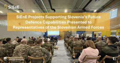 SiEnE Projects Supporting Slovenia’s Future Defence Capabilities Presented to Representatives of the Slovenian Armed Forces
